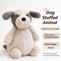 Jouet en peluche mignon en coton PP avec doublure en maille douce, accessoires de dessin animé pour cadeau et décoration de bureau