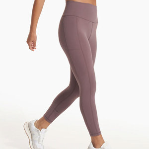 Leggings pour femmes 100% de haute qualité, confortables, sans couture, élégants, couleur unie, en élasthanne/polyester, antibactériens, respirants - Product Image 2