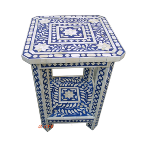 เฟอร์นิเจอร์ไม้อินเดียแบบเปิดประทุนแบบดั้งเดิมพร้อมสลักกระดูกสีชมพูสำหรับห้องนอนบ้านสำนักงานหรือตกแต่งบ้าน - Product Image 1