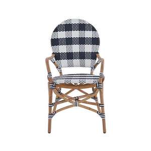 Chaise de salle à manger en rotin durable et confortable pour une utilisation intérieure et extérieure pour chambre de ferme, parc et salon, mobilier d'extérieur - Product Image 4