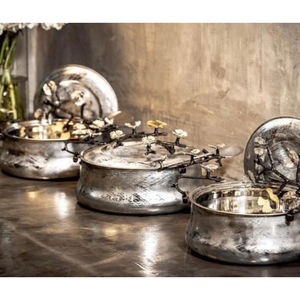 Vaisselle domestique de la plus haute qualité Casserole de service Pot de service Plat de service rond au design de luxe au prix de gros - Product Image 6