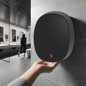 Séchoir à jet électrique 2025 Taiwan Design pour la maison et l'hôtel automatique avec filtre HEPA longue durée et moteur sans balais couleur noire - Product Image 2