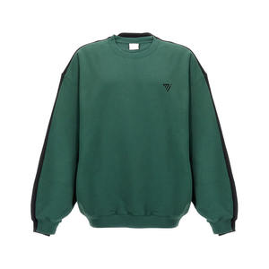 Sweat-shirt col rond pour hommes tenue automne hiver sweat-shirt épais et chaud sans capuche vêtements de mode décontractés - Product Image 1