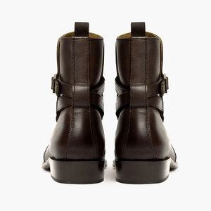 Bottes en cuir faites à la main pour hommes de haute qualité Offre spéciale Nouveau design Bottes en cuir confortables à porter pour hommes - Product Image 3