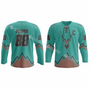 Jersey de hockey sobre hielo profesional hecho a medida diseño único equipo uniforme de hockey desgaste al por mayor conjuntos estilo - Product Image 3