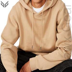 Venta al por mayor de los hombres de algodón poliéster polar sudaderas con capucha de manga larga forrado pulóver diseño temporada de invierno nueva llegada hecha - Product Image 1