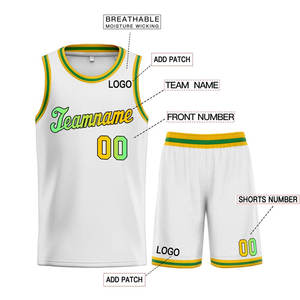 Bajo MOQ personalizado hombres baloncesto uniforme último diseño BSCI, poliéster, ropa deportiva logotipo personalizado impresión baloncesto uniforme - Product Image 6