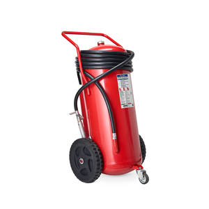 Extincteur à poudre sèche sur roues en aluminium de haute qualité EMME ANTINCENDIO, fabrication italienne, 150 kg, modèle 18158-52 EN - Product Image 1