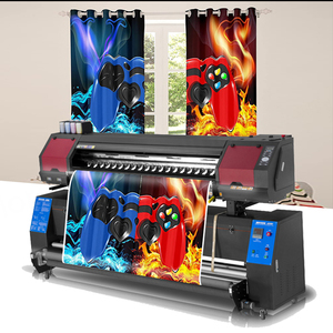 Impresora de sublimación XBH M5-200 de 1900 mm de ancho, máquina de impresión textil de inyección de tinta de doble CMYK, rollo a rollo automático - Product Image 2
