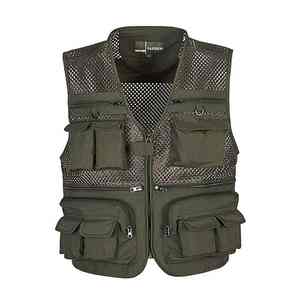 เสื้อกั๊กนักล่าแบบตาข่ายระบายอากาศได้ดี ถอดประกอบได้ หลายฟังก์ชั่น กันน้ำ มองเห็นได้ชัดเจน ผลิตในปากีสถาน - Product Image 1