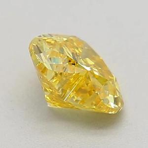 Diamant synthétique de 2,00 carats, taille cœur, cultivé en laboratoire, VS1, jaune fantaisie, certifié IGI, diamant synthétique en vrac, prix d'usine, livraison mondiale - Product Image 4