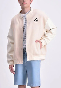 Chaqueta Universitaria Personalizada Rosa, Cortavientos Informal, Sudadera Deportiva, Chaqueta Bomber Ligera, Chaqueta Universitaria Rosa de Béisbol - Product Image 2