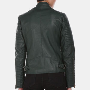 Chaquetas de Cuero para Mujer a Precio Económico, Moda Femenina, Nueva Llegada, Chaquetas de Cuero Genuino Personalizadas, Chaquetas de Cuero PU al por Mayor - Product Image 4