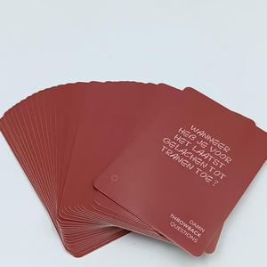 Carte da <span class=keywords><strong>Gioco</strong></span> Personalizzate <span class=keywords><strong>con</strong></span> Stampa, Carte per Feste <span class=keywords><strong>con</strong></span> <span class=keywords><strong>Domande</strong></span> per Adulti, <span class=keywords><strong>Gioco</strong></span> da Tavolo per Famiglie <span class=keywords><strong>con</strong></span> Scatola in Latta - Product Image 3