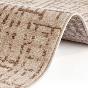 Alfombra Jacquard Geométrica Moderna de Pelo Corto Netline Home Terrain Designer - Product Image 3