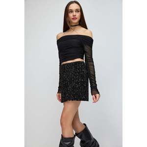 กระโปรงมินิสั้นระบาย - Product Image 3