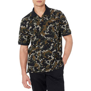 เสื้อโปโลผู้ชายแขนสั้นผ้าฝ้ายนุ่มสบายลำลองดีไซน์คลาสสิก - Product Image 2