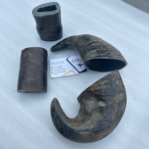 Friandises pour chiens en corne de buffle Forme naturelle Sculpté à la main Durable Mâcher naturel longue durée pour chiens - Product Image 5