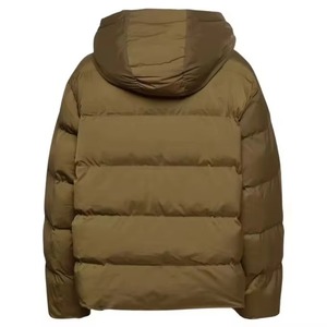 Veste d'hiver matelassée pour homme avec logo personnalisé, imperméable, respirante, col montant, écologique, fabricant OEM en gros - Product Image 2