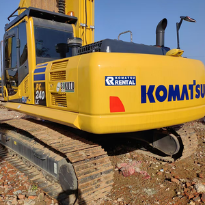 Excavadora usada de 24 toneladas Komatsu PC240LC 8 Unidad duradera Excavadora usada Komatsu PC240LC 8 con marco y motor fuertes - Product Image 4