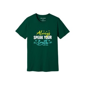 เสื้อยืดผ้าฝ้าย100% พิมพ์ลายด้วยความมีน้ำใจขนาด160 180ถึงหนักมี12สีที่สามารถปรับแต่งดีไซน์และการจัดวางของคุณเองได้ - Product Image 4