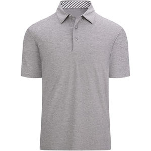 La mayoría de las camisetas de golf 2025 de tendencia para hombres, Polo de ajuste seco, camisa con cuello de manga corta con poliéster 100% de alta calidad y Premium - Product Image 5