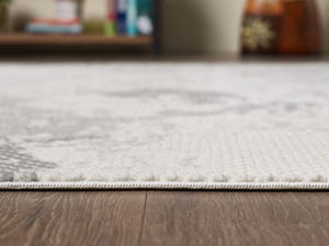 Tapis turc de luxe fait à la machine, Borrego blanc, qualité supérieure, pour salon, fabriqué à Gaziantep. - Product Image 4