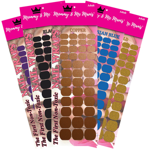 Mascarillas Mom & Me para uñas, envolturas de uñas No tóxicas, respetuosas con el medio ambiente, sin aplicación térmica, para adolescentes, hechas en Estados Unidos, venta al por mayor - Product Image 2