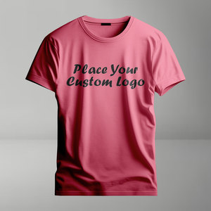 Camiseta de manga larga para hombre lavada con ácido de gran tamaño con diseño de doble capa para serigrafía personalizada o impresión DTG - Product Image 1