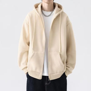 High Quality Custom Logo <b>Hoodie</b> Unisex Cotton <b>Polyester</b> <b>Hoodie</b> Low Moq Oversized Soft Streetwear zipper <b>hoodie</b> - Product Image 6
