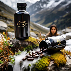 Himalayan shilajit แคปซูลออร์แกนิกที่มีศักยภาพสูง100% กรดฟูลวิคธรรมชาติบริสุทธิ์บรรจุ100วันตากแห้ง60ชิ้น - Product Image 1