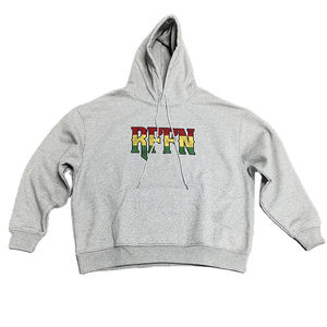 Custom Reversible Hooded Oversized Cotton Double Layer Streetwear 500 GSM Embroidered Blank Acid Wash Zip up Hoodie Men - Product Image 1