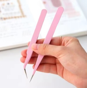 Juego de Pinzas para Manualidades, Pinzas con Punta de Goma para Tarjetas, Herramientas Profesionales, Injerto de Precisión para Principiantes - Product Image 4