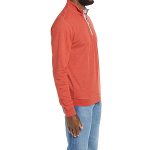 Sweat-shirt pour homme Pull en molleton à demi-fermeture éclair Chemises à quart de fermeture éclair Sweat-shirt court Pull à quart de fermeture éclair Chandails Service OEM - Product Image 3