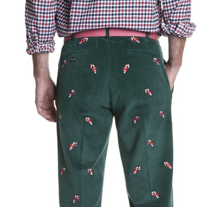 Pantalones de pana de estilo nuevo para hombre 2023 con servicio OEM, bordado elegante y de alta calidad en todas partes - Product Image 4