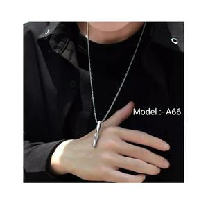 Collier pendentif en acier inoxydable brillant de qualité supérieure bijoux pour mariage et fête d'anniversaire disponibles à un prix abordable - Product Image 2