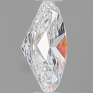 Diamant naturel en vrac, couleur D, pureté VVS1, 0,50 carat, véritable diamant blanc, taille ovale, brillance et durabilité inégalées - Product Image 1