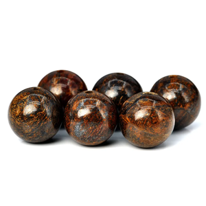 Collier de perles de bronzite de haute qualité cristal de guérison de pierres précieuses lisses perles de guérison en pierre naturelle en vrac grossiste - Product Image 2