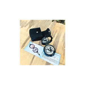 Boussole Brunton en laiton massif vintage antique, Kelvin & Hughes, 1917, cadeau fait à la main - Product Image 3