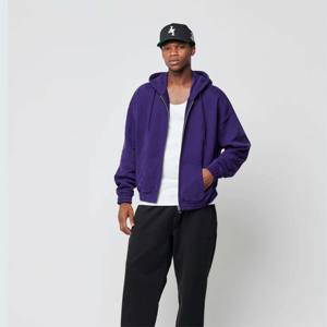 Oversized <b>Men</b>-<b>s</b> Pullover Hoodie 430gsm Heavyweight <b>Sweatshirt</b> Custom for Puff Print Logo Solid Color 100% Cotton <b>hoodies</b> - Product Image 6