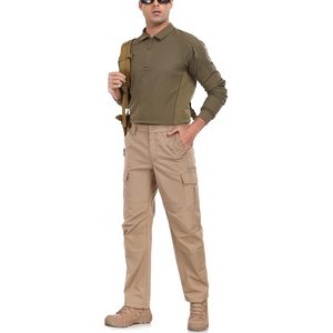Nexus Fabrica Men's Heavy Duty Abrasion Resistance <b>Cargo</b> <b>Work</b> <b>Pants</b>-9 Pocket Cotton Drill Utility Trousers - Product Image 4