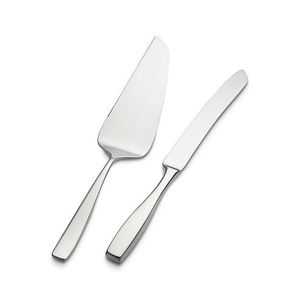 Juego de cuchillos y servidor de pastel para el hogar y la cocina Diseño atractivo Hoteles pulidos con espejo de acero inoxidable y servidor de Pastel de Bodas - Product Image 2