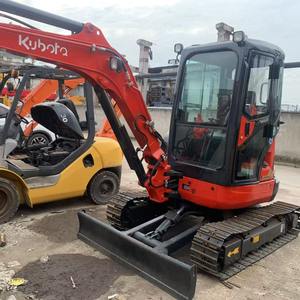 Mini-excavatrice U27-4, mini-pelle sur chenilles, état d'occasion, couple de levage élevé, garantie 1 an, pompe moteur, stock, meilleur prix - Product Image 6