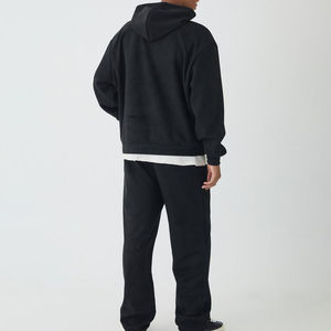 Survêtements 100% coton du Pakistan surdimensionnés Boxy survêtements Baggy survêtements de jogging à capuche lourds - Product Image 2