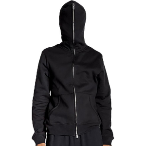 Ropa de invierno y otoño Algodón Fleece Heavyweight Full Zip up Hoodie 2025 Nueva llegada Ropa casual Full Zip up Hoodies - Product Image 1