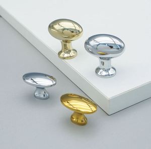 Oval Solid Brass <b>Door</b> <b>Knobs</b> Pull Cabinet Drawer for Home Dresser <b>Door</b> Cabinet Furniture <b>Decorative</b> Kitchen Wardrobe Handle <b>Knobs</b> - Product Image 5