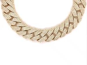 À la mode unisexe luxe argent cubain lien chaîne D couleur VVS clouté diamant testeur vérifier Moissanite pour mariage - Product Image 2