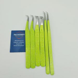 Pinzas de pestañas postizas individuales Bota de aislamiento Herramienta de Extensión Profesional para Sweet Spot sostenible - Product Image 4