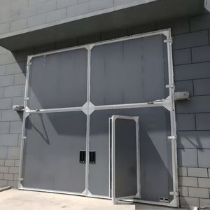 Sunforest Acier inoxydable/galvanisé/panneau <span class=keywords><strong>sandwich</strong></span>/matériau composite Acier industriel robuste Porte de sécurité battante/articulée - Product Image 1