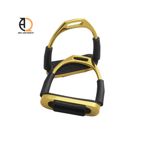 Estribos para Caballo de Acero Inoxidable con Almohadilla de Goma - Product Image 3